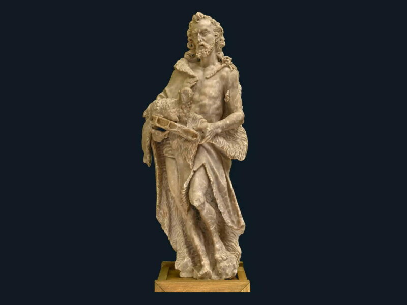 Święty Jan Chrzciciel z katedry we Lwowie