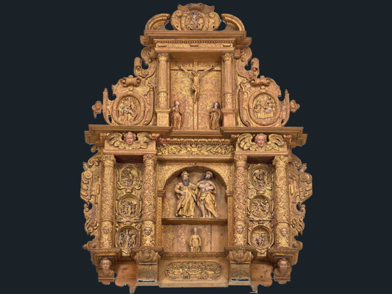 Ołtarz męki pańskiej z fary w Krośnie