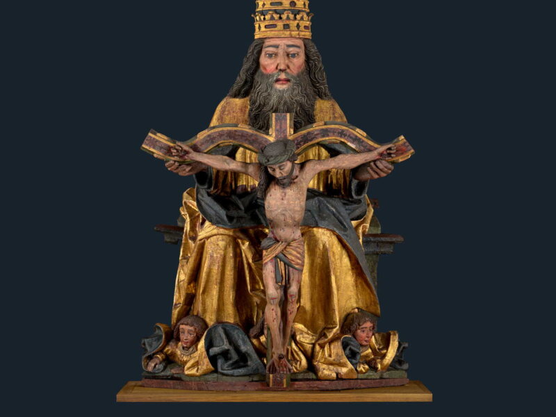 Święta Trójca z fary w Krośnie